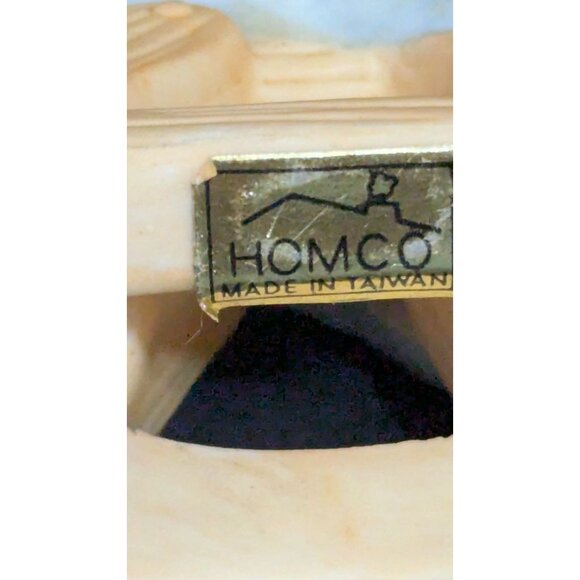 Homco Vintage Cowboy & Cowgirl Figurines Riding Rocking Horses Taiwan 1417 Cute - Picture 8 of 9